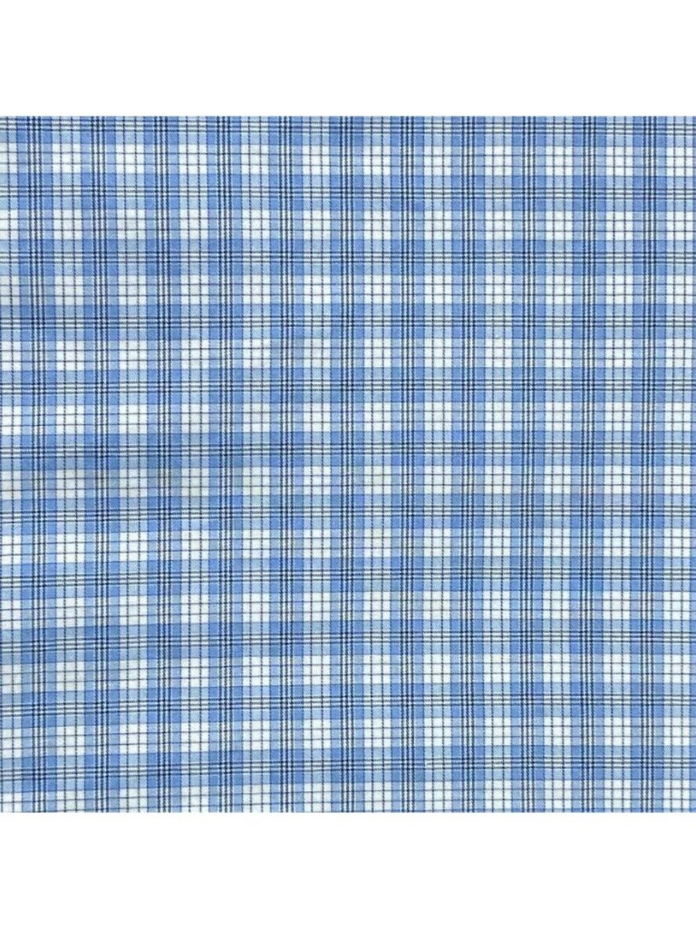 Bugatchi Mens Blue Check Long Sleeve Button-Up Shirt 100% Cotton Size L - Picture 7 of 13